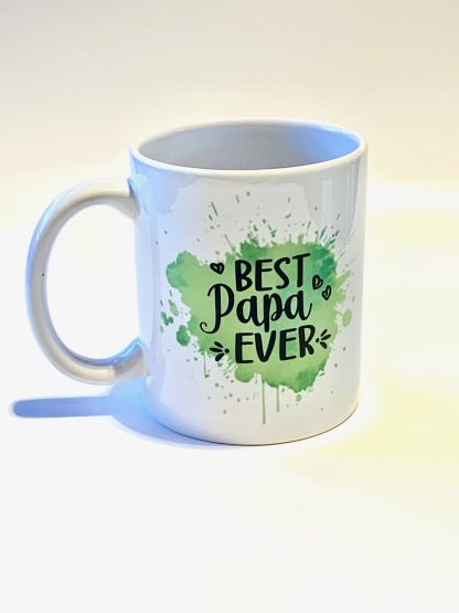 Best Papa Ever Sublimated mug